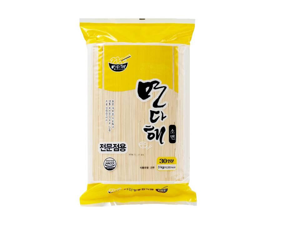 Dry Thin Wheat Noodles (Somyeon) 3kg Bulk